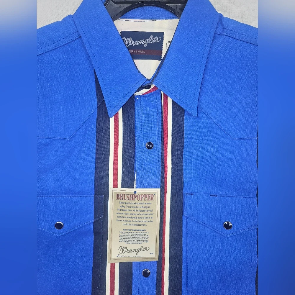RARE NWT VINTAGE Wrangler BRUSHPOPPER  Size XXL - Picture 10 of 14